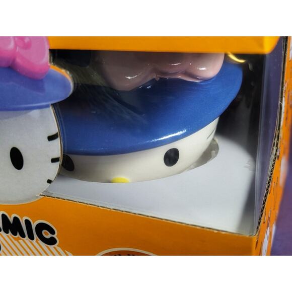 Hello Kitty Face In Witch Hat Halloween Ceramic Reed Diffuser Vanilla Sanrio - Picture 2 of 7